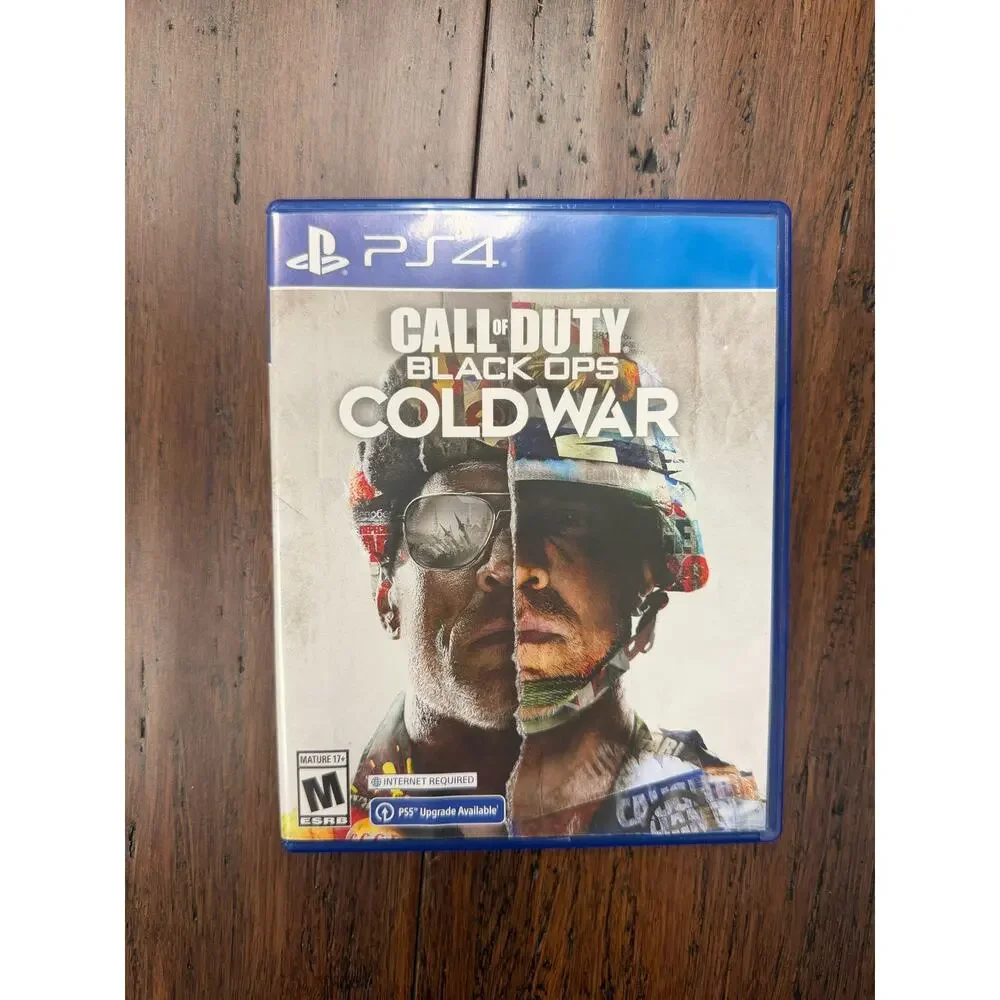 Call of Duty: Black Ops Cold War video game disc & case PlayStation 4 (PS4)
